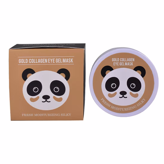 Suministros de belleza, etiqueta privada, almohadillas de gel para ojos, máscara de ojos fría de colágeno cristalino de hidrogel