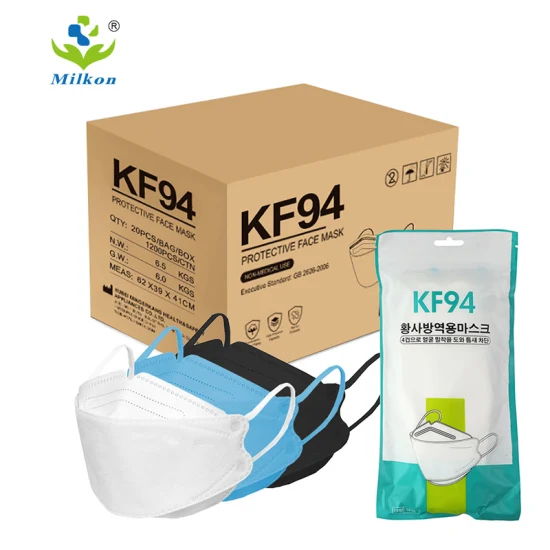 Las ventas calientes Kf94 mascarilla 4ply colorearon el sauce disponible de la seguridad civil del adulto de la máscara coreana Kf94 3D